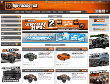 Tablet Screenshot of hpiracing.co.uk
